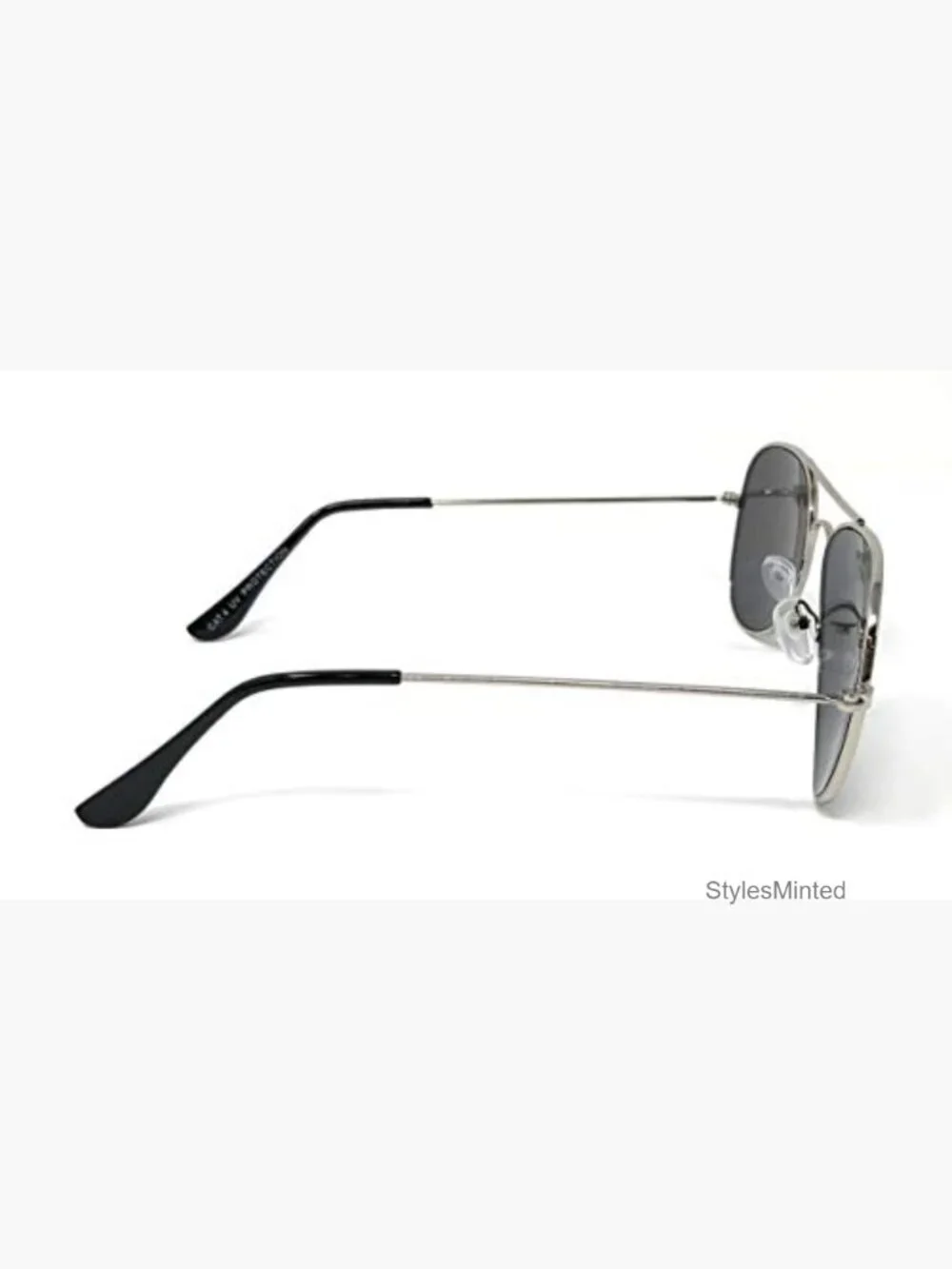 Kids Metal Aviator Sunglasses UV400 Protection Adjustable